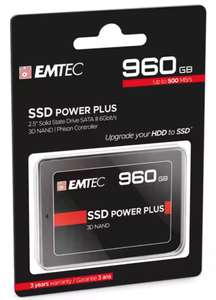 Emtec X150 SSD Power Plus 2.5" 960GB SATA 3