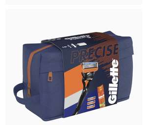 Pack Gillette fusion ( neceser , máquina de afeitar , cuchillas recambio y gel de 200ml