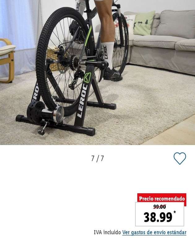 Leroc rodillo para bicicleta