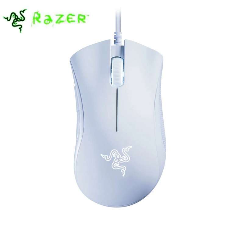 Razer ratón DeathAdder Essential para juegos, con cable, Sensor óptico de 6400DPI, 5 botones