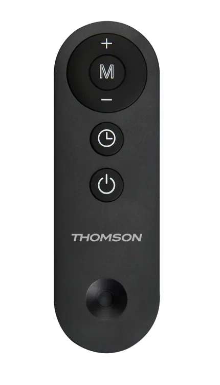 Thomson THSFC25DN Calefactor Cerámico Fifty Digital Vintage 1500W Negro