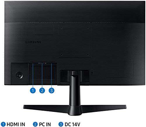 Samsung LF27T352FHRXEN - Monitor Plano de 27", Full HD (1080p, Panel IPS), Freesync, HDMI, Gaming, Negro