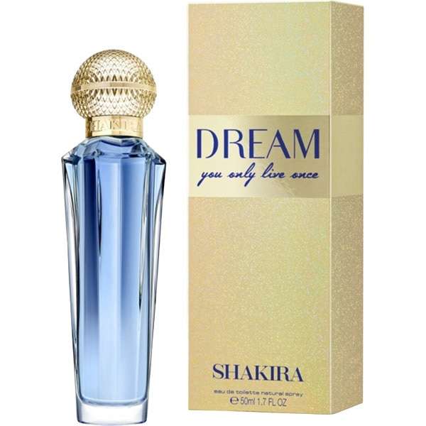 SHAKIRA Dream You Only Live Once eau de toilette femenina natural spray 50 ml