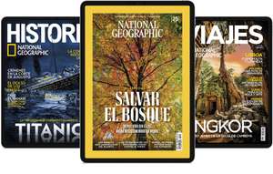 3 meses gratis de suscripción digital a las revistas National Geographic, Historia NG o Viajes NG