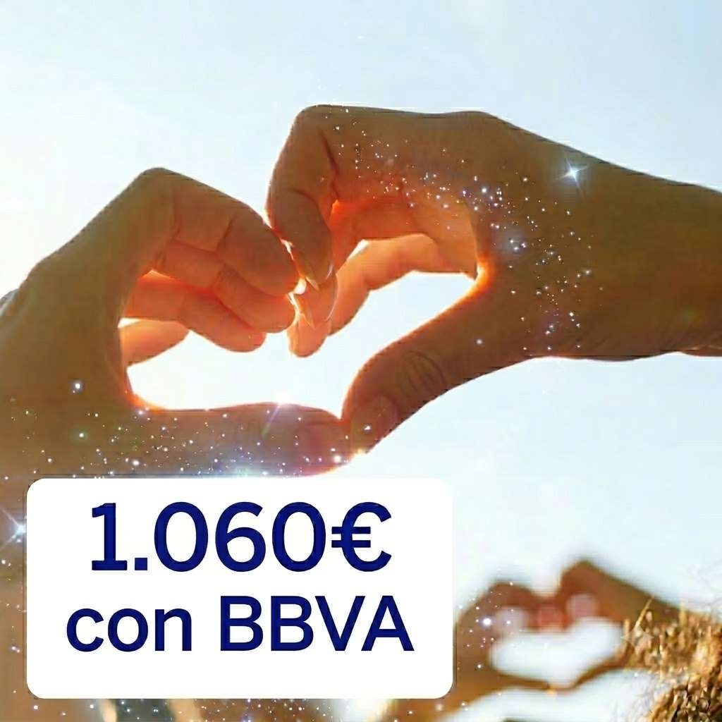Consigue hasta 1060€ con la Cuenta Online Sin Comisiones de BBVA