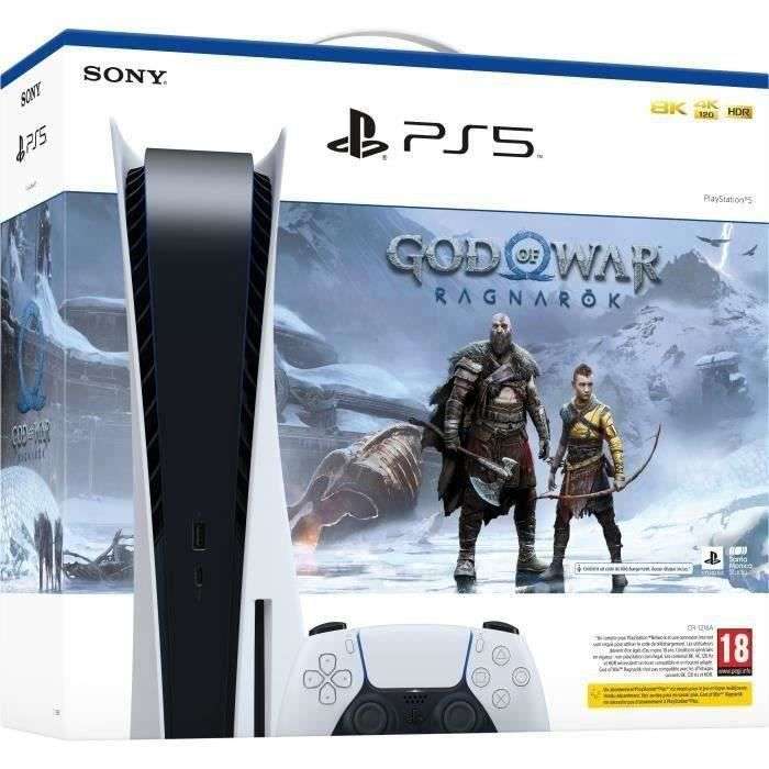 Consola PlayStation 5 - Edición estándar + God of War: Ragnarök [Como Nuevo]