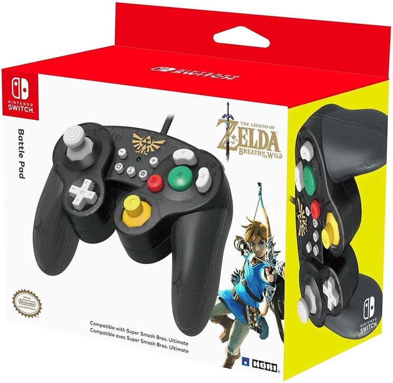 Hori Battle Pad Zelda Inalámbrico para Nintendo Switch