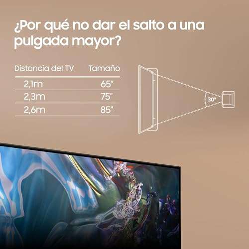 SAMSUNG TV QLED 4K 2024 43Q60D Smart TV de 43"