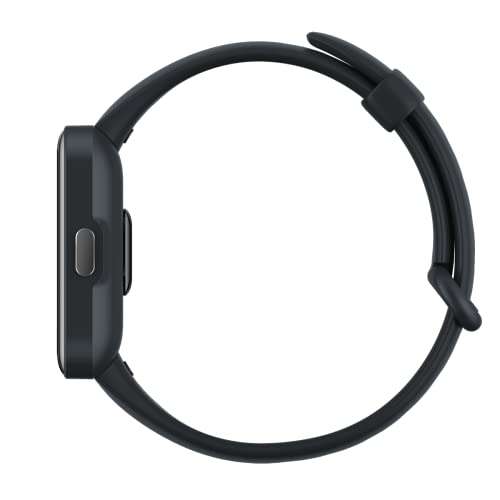 Xiaomi Redmi Watch 2 Lite - Pantalla 1.55" HD, 5 ATM, SpO2, Frecuencia cardíaca, GPS, 10 días batería, Negro (Versión ES)