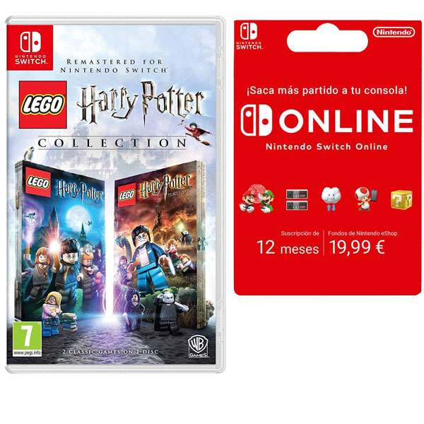 Juego Físico Lego Harry Potter Collection + 12 Meses Nintendo Switch Online