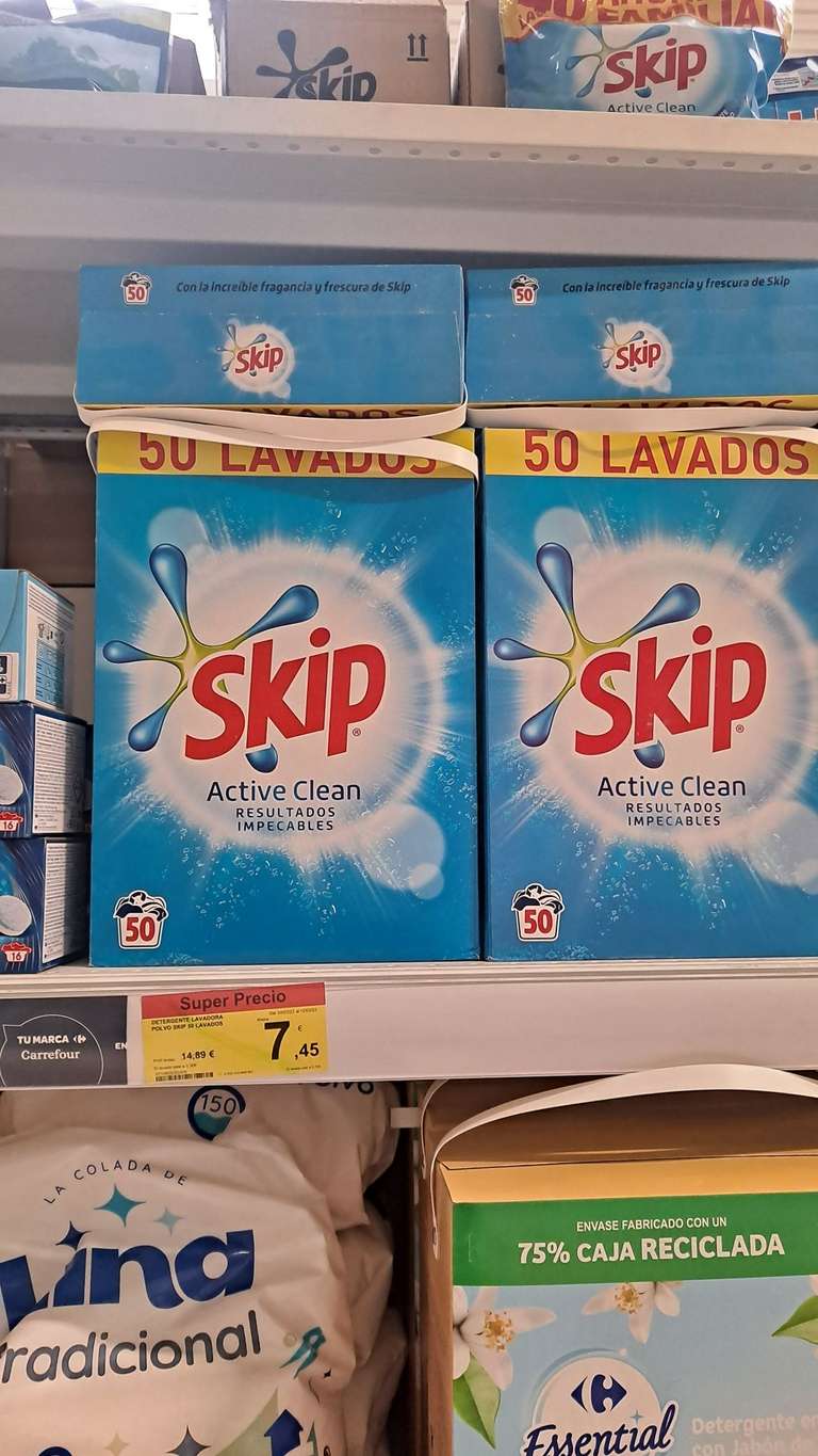 Detergente Skip 50 lavados