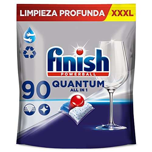 270 pastillas Finish Powerball Quantum All in 1 Pastillas para el lavavajillas todo en 1 [0'145€/ud]