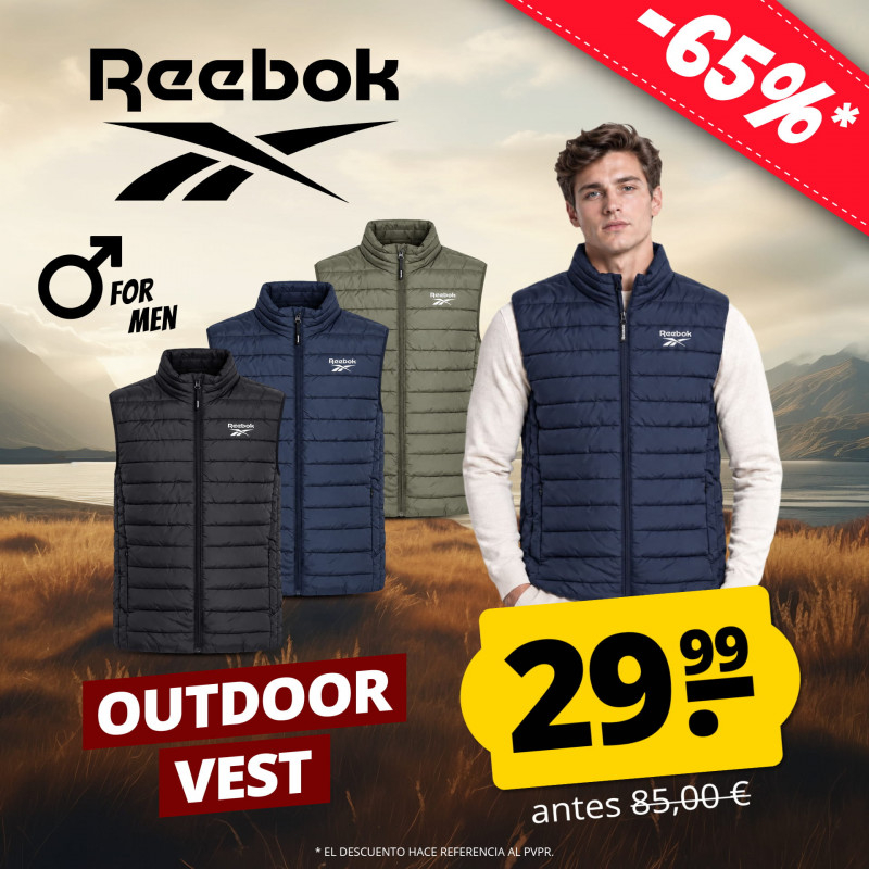 Chaleco Reebok hombre