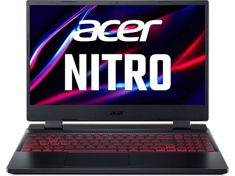 Portátil gaming - Acer Nitro AN515-46-R3M8, 15.6" Full HD, AMD Ryzen 7 6800H, 16GB RAM, 512GB SSD, GeForce RTX 3050, Sin sistema operativo