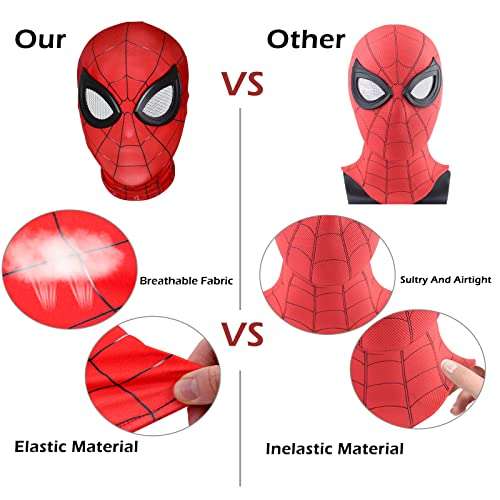 Takmor Máscara Spiderman, máscara Spider Man para niños, Adultos