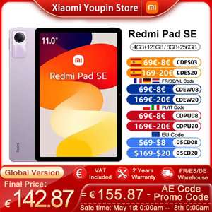 Redmi Pad SE 8GB 256GB Versión global