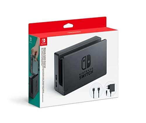 Nintendo - Dock Set Con Base Switch, Adaptador De Corriente Y Cable HDMI (Nintendo Switch)