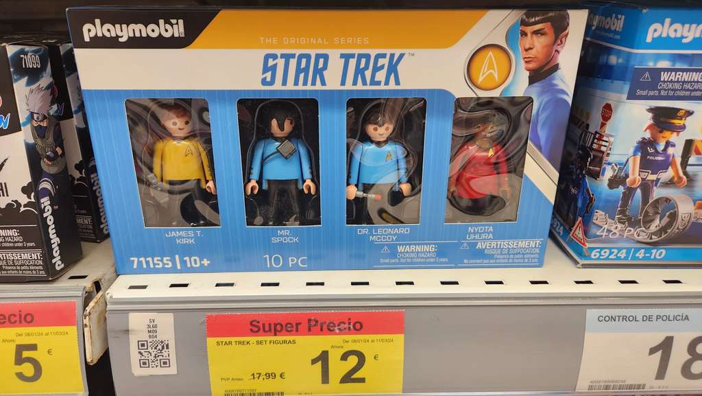 Star Trek Set Figuras Playmobil