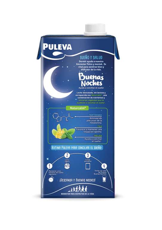 Puleva, Leche Buenas noches Pack 6 x 1L [0'95€/ud]
