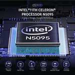 Mini PC T8 Pro, Intel Celeron N5095 (hasta 2,90 GHz), 8 GB DDR4 RAM 256 GB SSD Windows 11 Pro