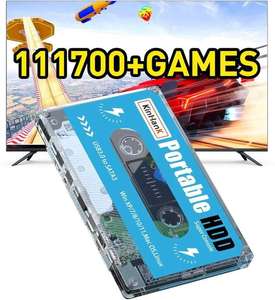 HDD Emulación Batocera KINHANK Super Consola 500GB 100.000 Juegos, 70 Emuladores (DC/MAME/SS/NAOMI/PS3/PS2/PS1/Wii/GameCube)