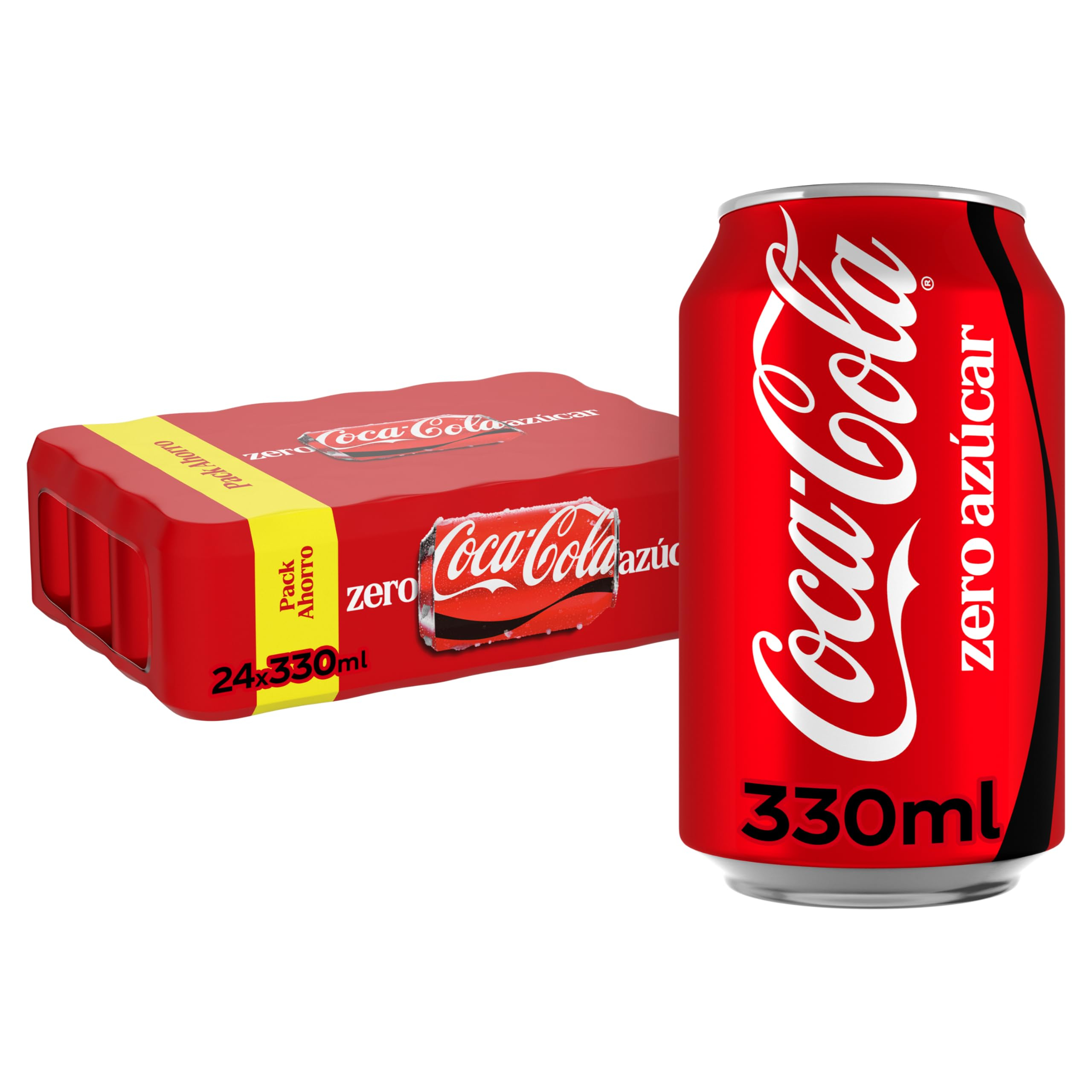 Coca-Cola Zero Azúcar Refresco de Cola Pack 24 x 330 ml