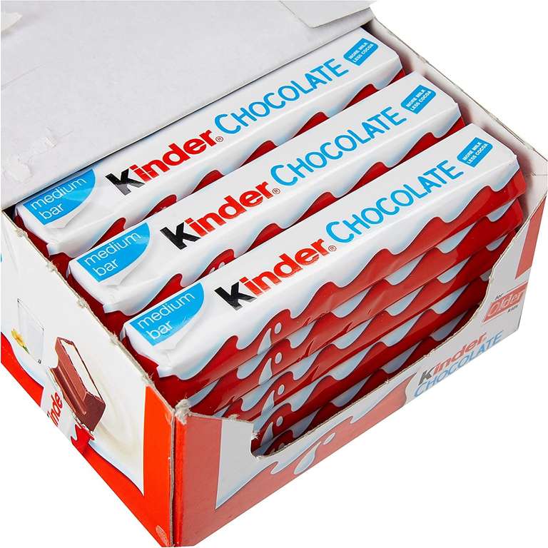 Chocolatina Kinder Maxi - Caja de 36 chocolatinas