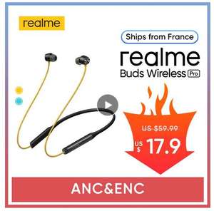 Auriculares Realme Buds Wireless Pro ANC - Desde Europa