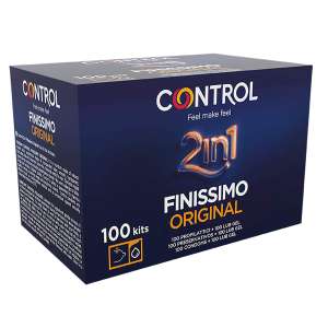 Control Preservativos 2 In 1 Finissimo - Caja de 100