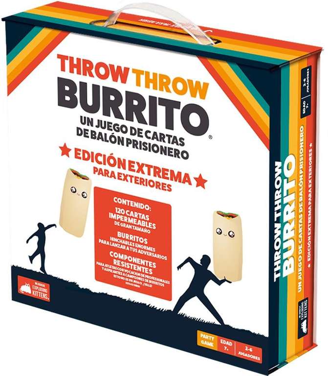Throw Throw Burrito: Edición Extrema - Juego de Mesa [También Tummple Mix]