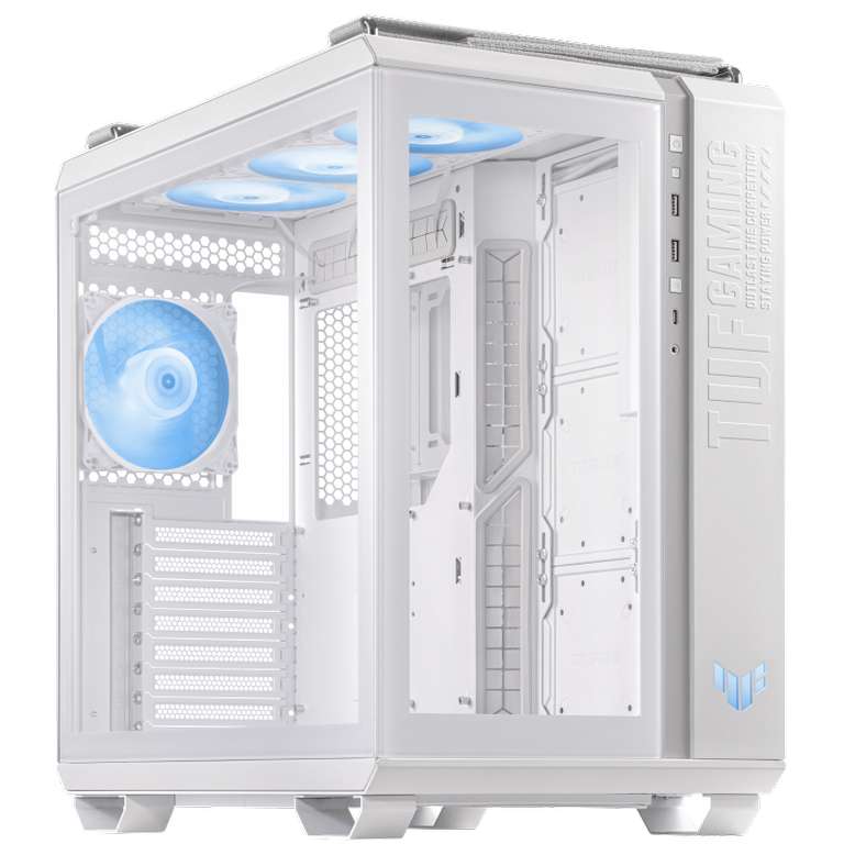 ASUS TUF Gaming GT502 Plus (Blanca) - Caja PC ATX