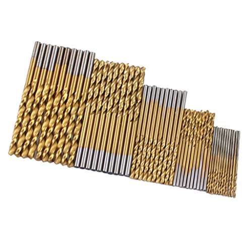 50 brocas para Perforar Madera Metal Plástico 1,0mm a 3,0mm