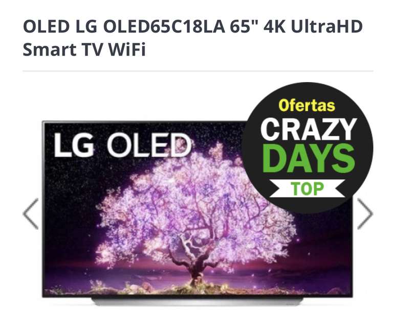 LG OLED LG OLED65C18LA 65"