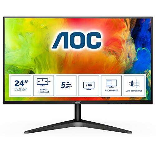 AOC 24B1H - Monitor sin marcos de 24" Full HD