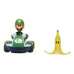 SUPER MARIO Nintendo Vehículo de Juguete Luigi (Giros 360º, Acrobacias)