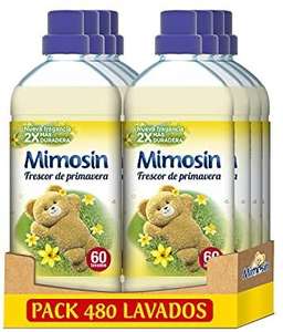 Mimosin Suavizante Concentrado Frescor de Primavera 60 lavados - Pack de 8 (compra R) (varias fragancias)