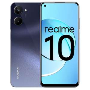 Realme 10 4G - MediaTek Helio G99, 6,4" AMOLED FHD+ (1080x2400) 90Hz, 8GB RAM+128GB ROM, 5000 mAh, CARGA 33W, NFC, Negro