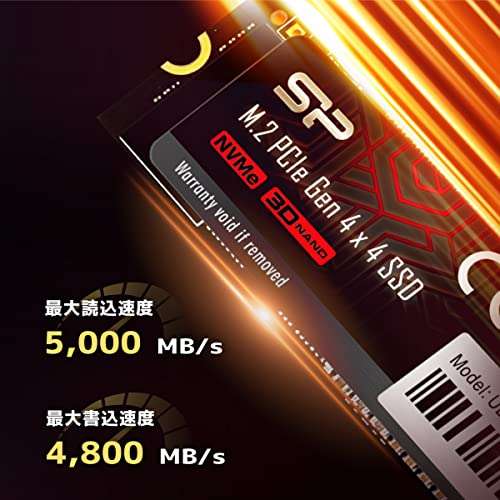 Silicon Power UD90 1TB SSD M.2 Nvme PCIe 4.0