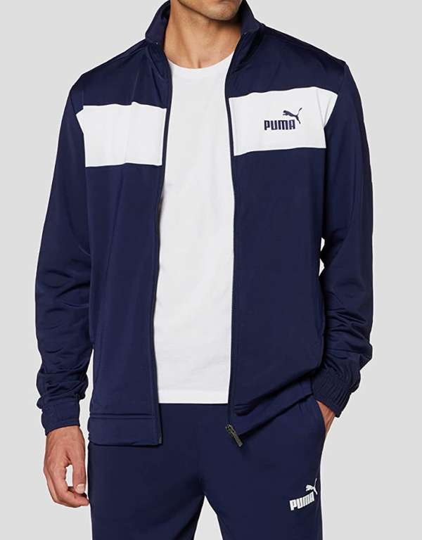 Chándal completo (chaqueta y pantalón) Puma en azul marino - 26,95€ (Tallas S a XL)
