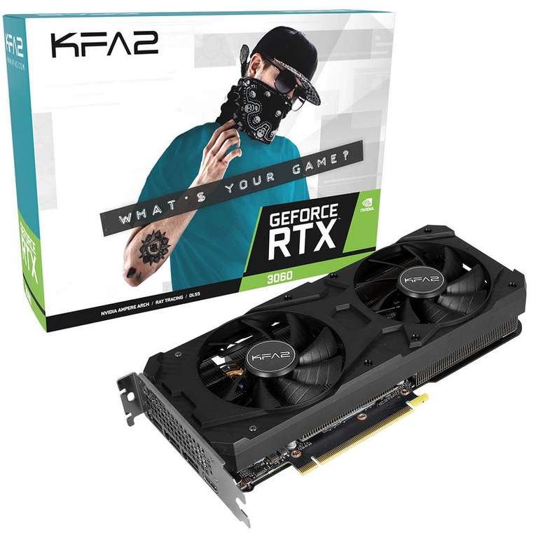 KFA2 GeForce RTX 3060 12GB (1-Click OC) LHR