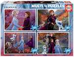 Educa - Frozen 2 4 Puzzles, 50+80+100+150 Piezas, Multicolor (18640)