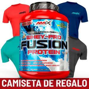 Proteína Whey Pure Fusion Protein 2,3kg + Camiseta regalo