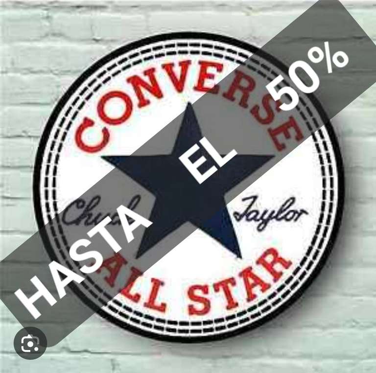 ZAPATILLAS Converse hasta el 50%
