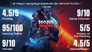 Mass Effect Legendary Edition (9'99€ en Humble Bundle) (Origin)