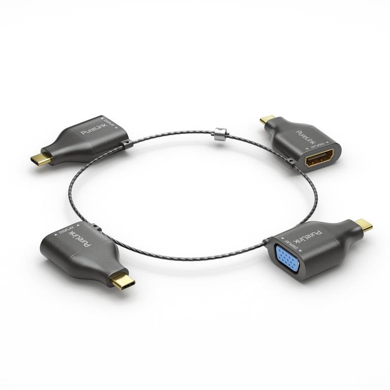 PureLink Adaptador Ring Klein 4‑en‑1