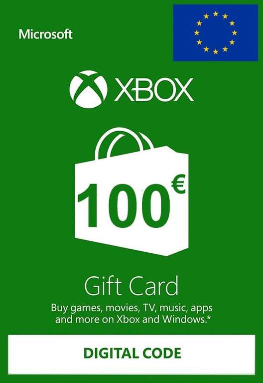 Xbox tarjeta regalo de 100 euros (Xbos series X sale por 392€)