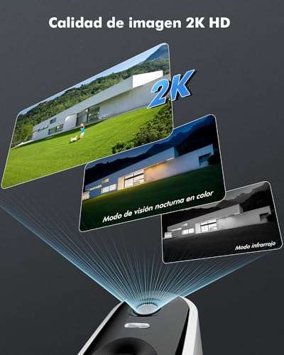 Cámara Vigilancia WiFi Exterior Solar Panel YESKAMO 2K 3MP Q10S »  Chollometro