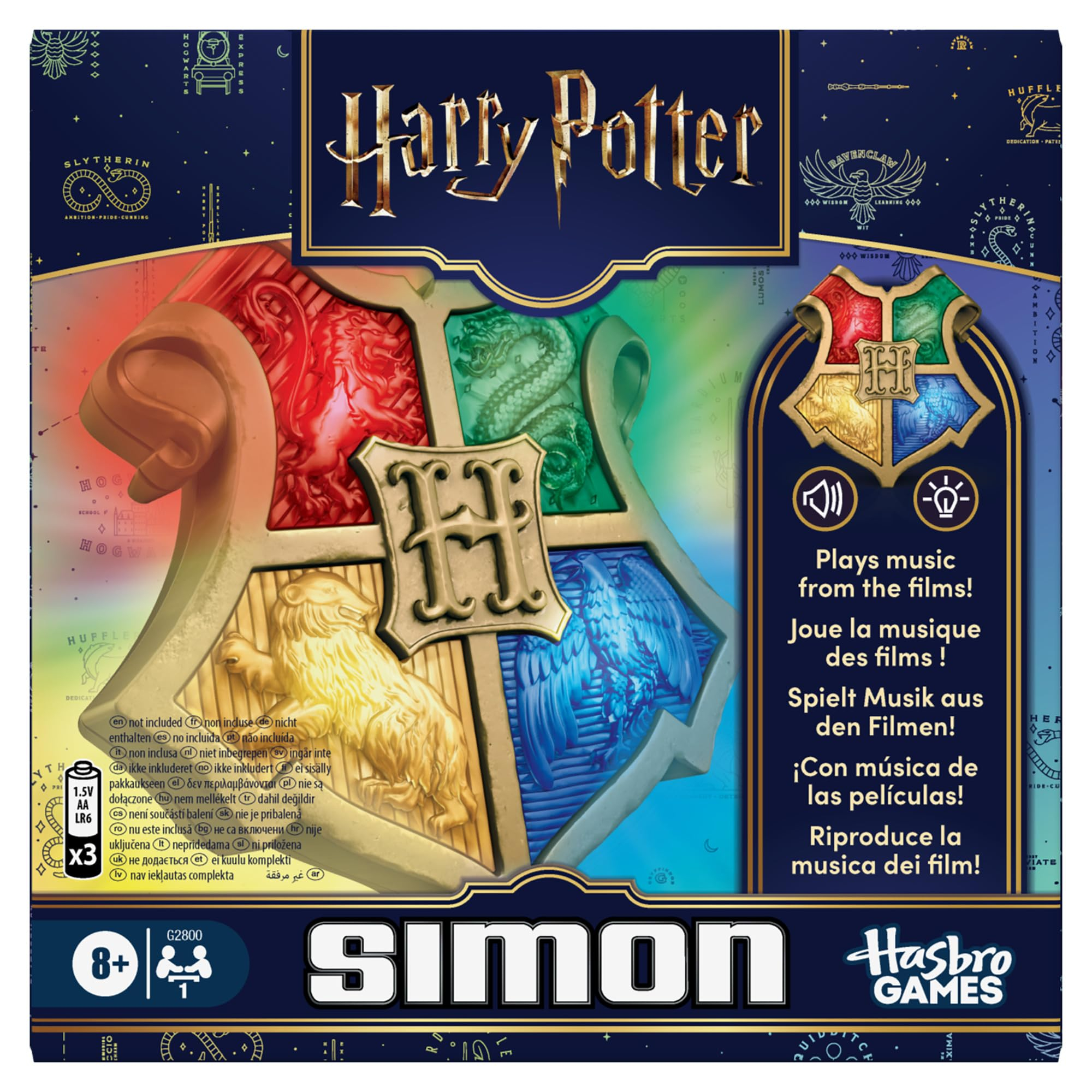 Simon Edición Harry Potter - Juego electrónico portátil de Memoria