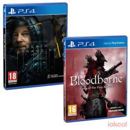 Pack 2 Juegos PS4 - Death Stranding + Bloodborne GOTY