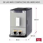 Melitta Solo E950-777, Cafetera Superautomática con Molinillo, 15 Bares, Café en Grano Espresso, Limpieza Automática.